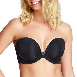 PANACHE Cleo by Panache Koko Strapless Molded Bra in Black Size 38DD  Brand New